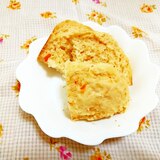 キャロット風味♪薄力粉で作るHB御飯パン
